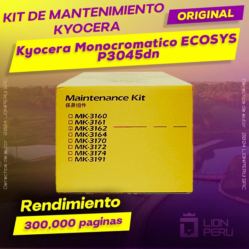 Kit de Mantenimiento Kyocera ECOSYS P3045dn Original