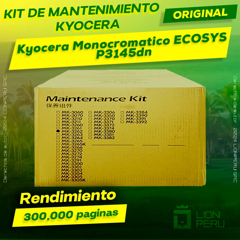 Kit de Mantenimiento Kyocera ECOSYS P3145dn Cartucho Original