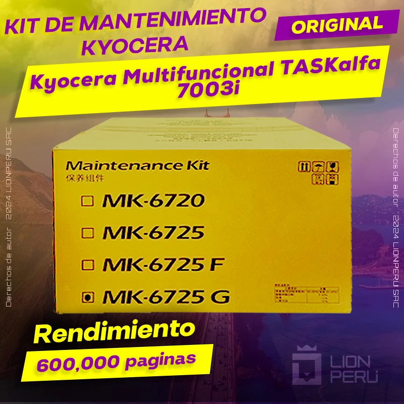 Kit de Mantenimiento Kyocera TASKalfa 7003i Original