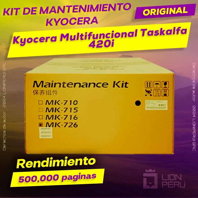 Kit de Mantenimiento Kyocera Taskalfa 420i Original