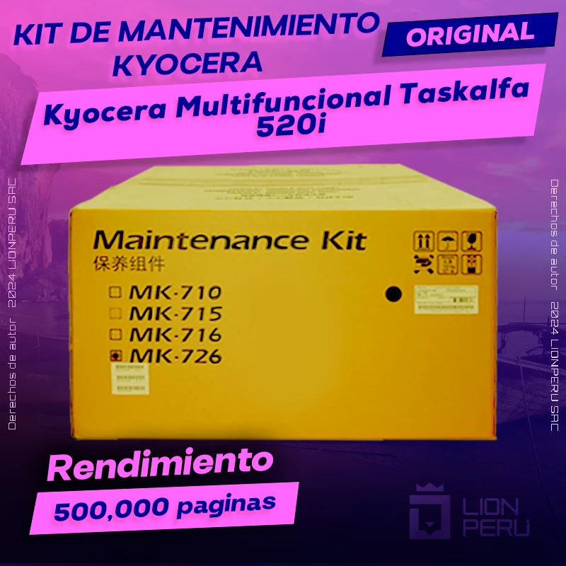 Kit de Mantenimiento Kyocera Taskalfa 520i Original