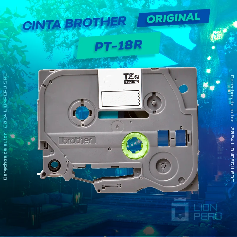 Cinta Brother PT-18R Cartridge P-Touch Rotuladora, ofrece un rendimiento de Calidad a un super Precio, ingresa y consigue el tuyo… ¡¡YA!!