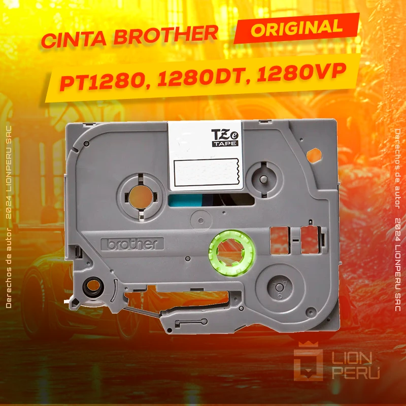 Cinta Brother PT1280, 1280DT, 1280VP Cartridge Rotuladora, ofrece un rendimiento de Calidad a un super Precio, ingresa y consigue el tuyo… ¡¡YA!!