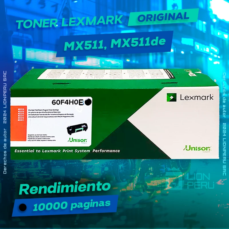 Toner LexMark MX511, MX511de Cartridge Original Negro, ofrece un rendimiento de Calidad a un super Precio, ingresa y consigue el tuyo… ¡¡YA!!