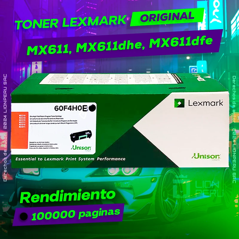 Toner LexMark MX611, MX611dhe Cartucho Original Negro, ofrece un rendimiento de Calidad a un super Precio, ingresa y consigue el tuyo… ¡¡YA!!