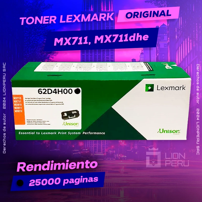 Toner LexMark MX711, MX711dhe Cartridge Original Negro, ofrece un rendimiento de Calidad a un super Precio, ingresa y consigue el tuyo… ¡¡YA!!