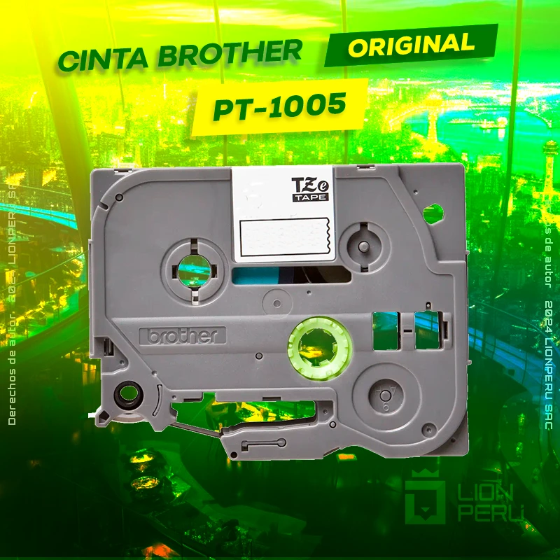 Cinta Brother PT-1005 Cartridges P-Touch Rotuladora, ofrece un rendimiento de Calidad a un super Precio, ingresa y consigue el tuyo… ¡¡YA!!