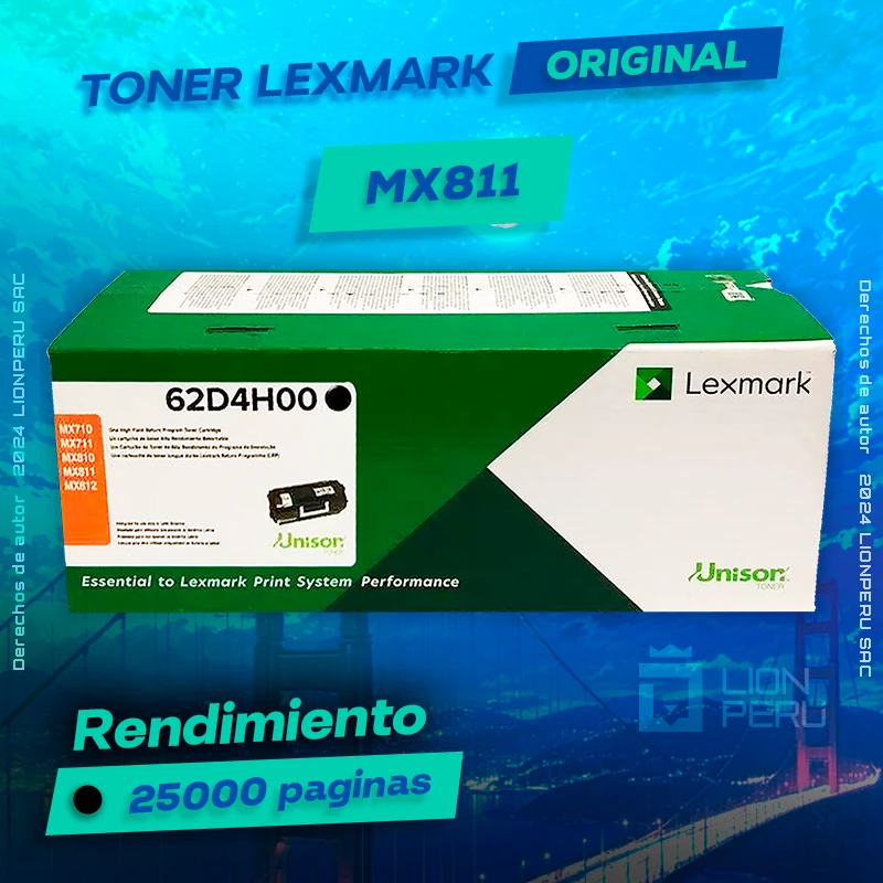 Toner LexMark MX811 Laser Cartridge Original Negro, ofrece un rendimiento de Calidad a un super Precio, ingresa y consigue el tuyo… ¡¡YA!!