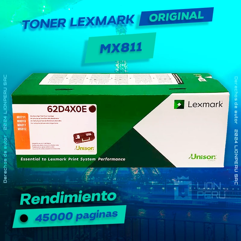 Toner LexMark MX811 Laser Cartridge Original Negro, ofrece un rendimiento de Calidad a un super Precio, ingresa y consigue el tuyo… ¡¡YA!!