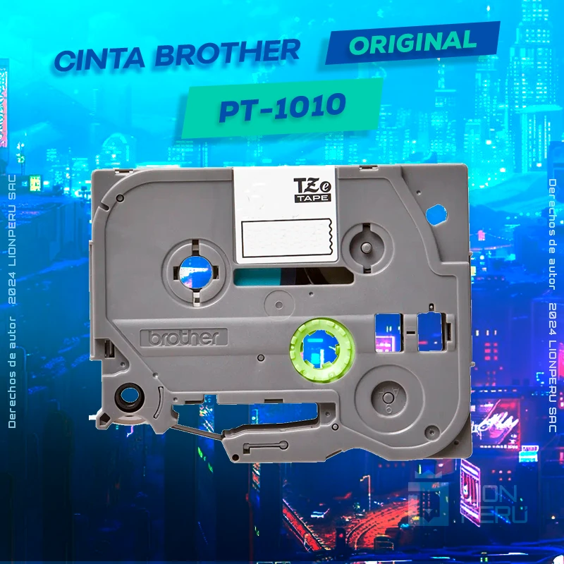 Cinta Brother PT-1010 Cartridge P-Touch Rotuladora, ofrece un rendimiento de Calidad a un super Precio, ingresa y consigue el tuyo… ¡¡YA!!