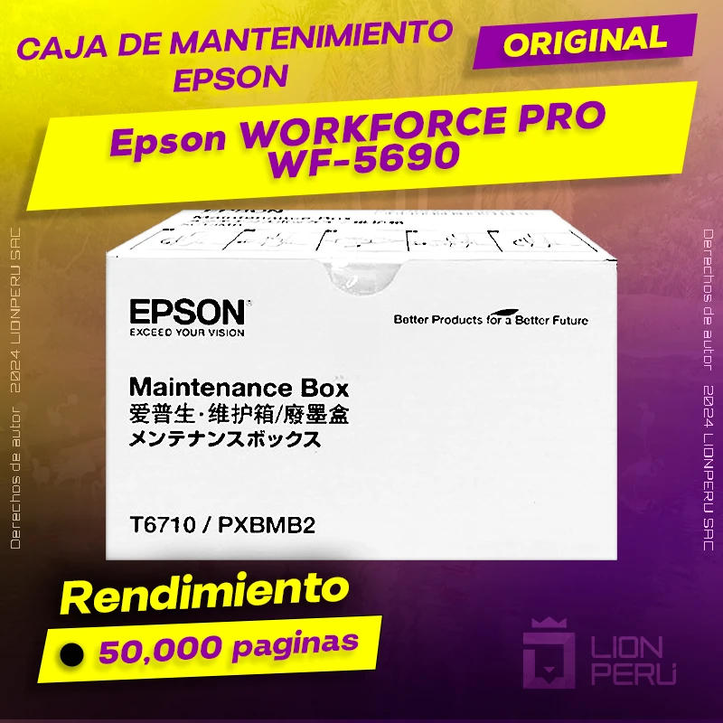 Caja de Mantenimiento Epson WF-5690 WORKFORCE PRO Original