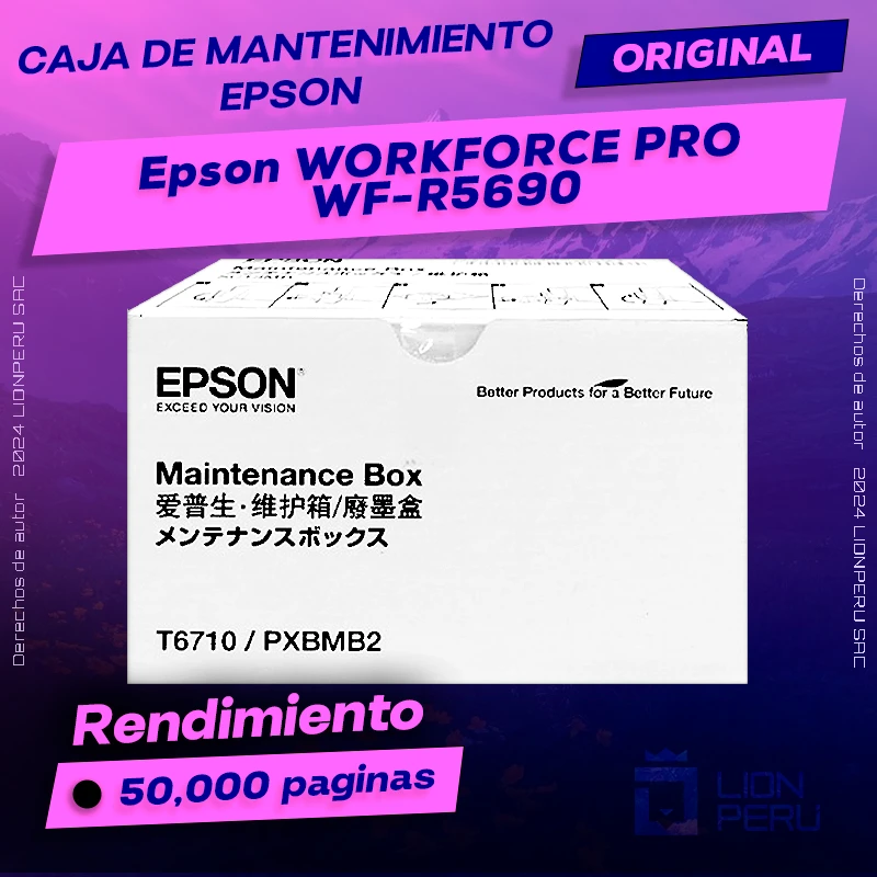 Caja de Mantenimiento Epson WF-R5690 WORKFORCE PRO Original