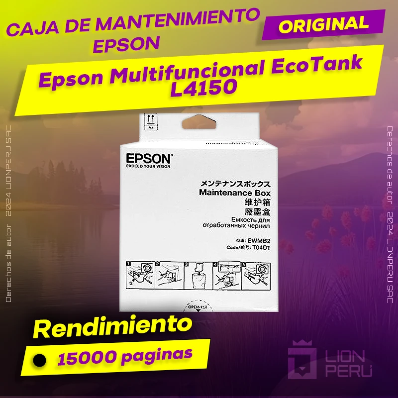 Caja de Mantenimiento Epson L4150 EcoTank Original