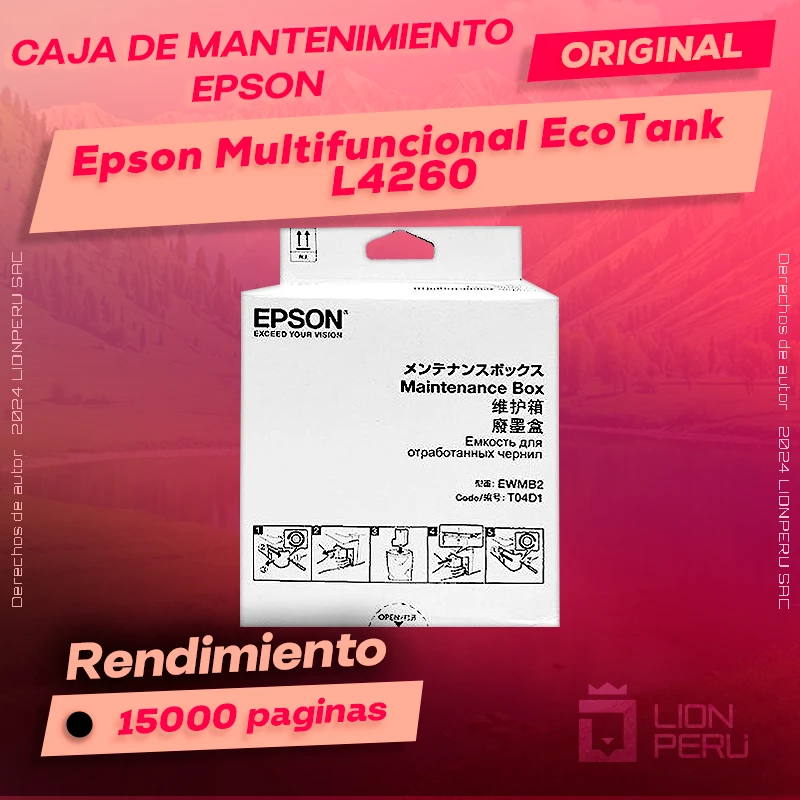 Caja de Mantenimiento Epson L4260 EcoTank Original