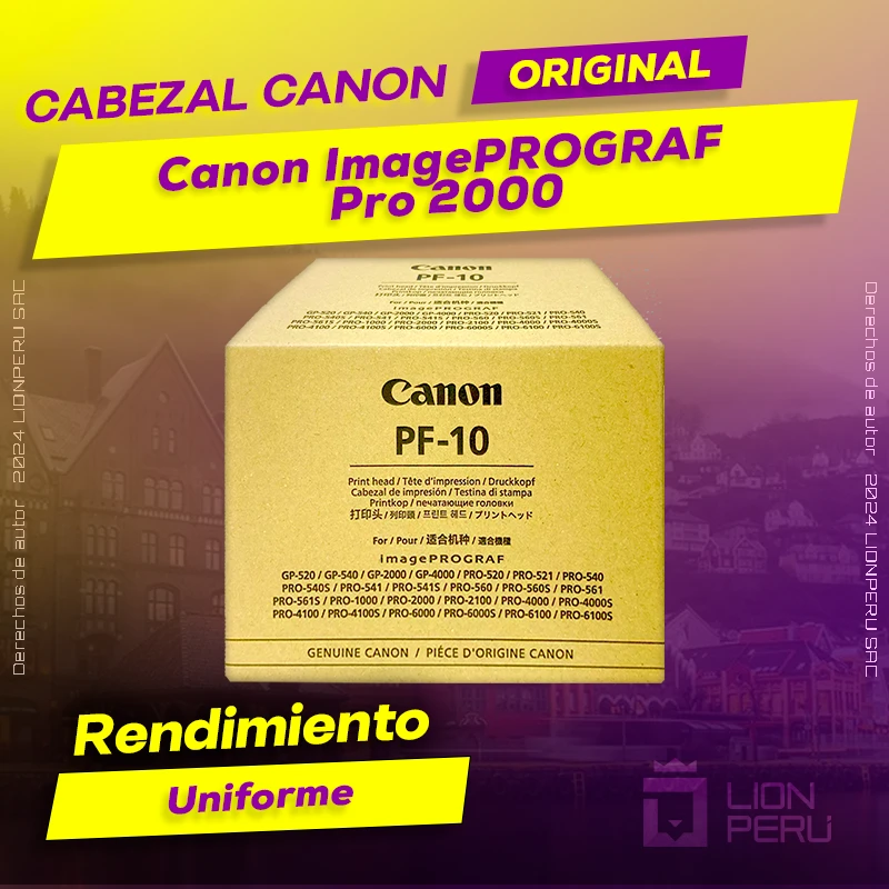 Cabezal Canon Pro 2000 ImagePROGRAF Cartucho Original