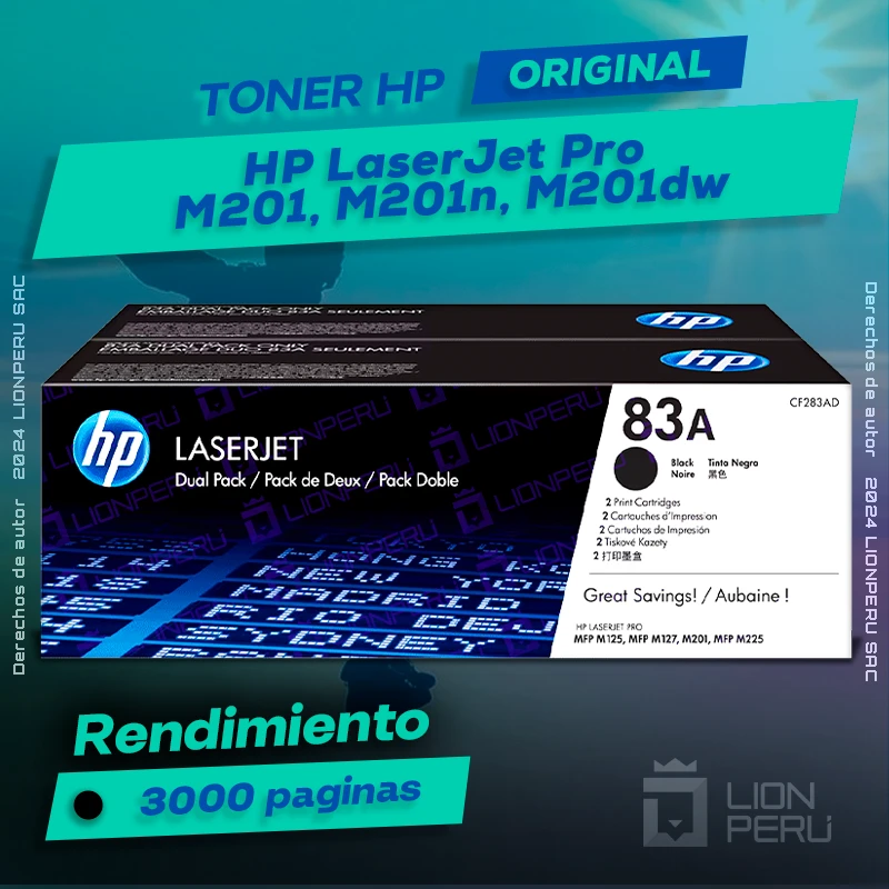 Toner HP LaserJet Pro M201, M201n, M201dw Original
