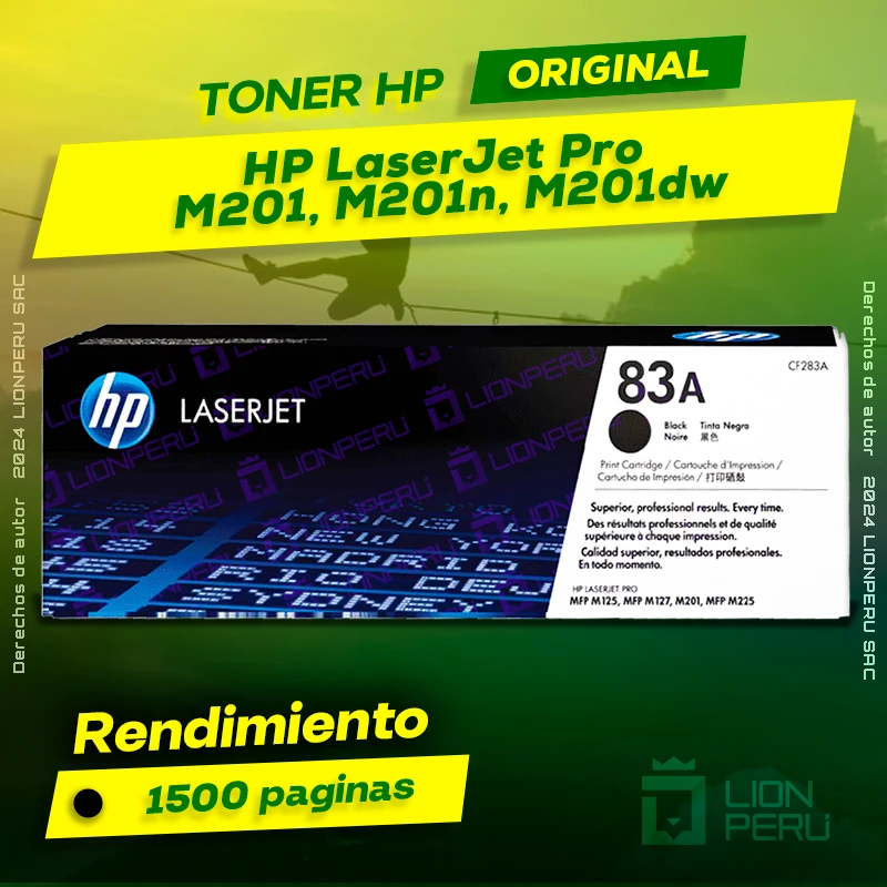 Toner HP LaserJet Pro M201, M201n, M201dw Original