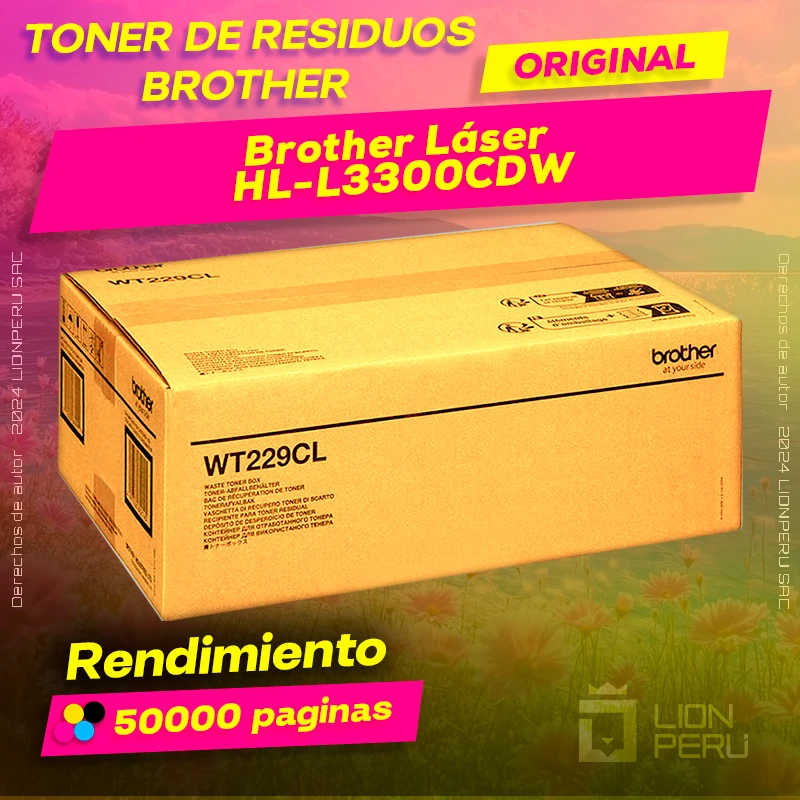 Toner de residuos Brother HL-L3300CDW Cartucho Original