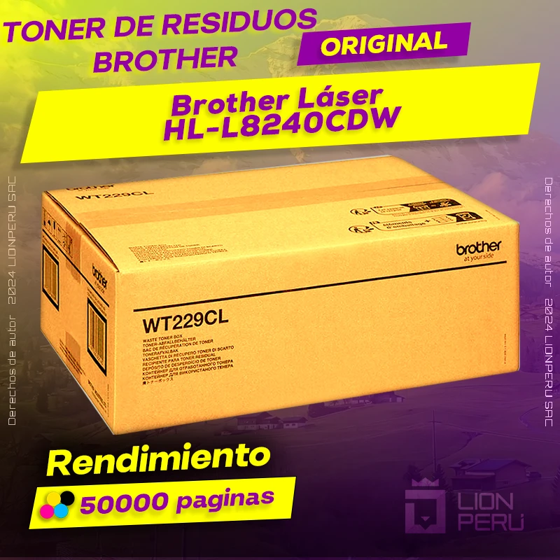 Toner de residuos Brother HL-L8240CDW Cartucho Original