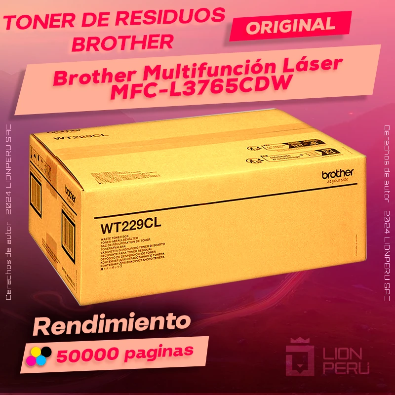 Toner de residuos Brother MFC-L3765CDW Cartucho Original
