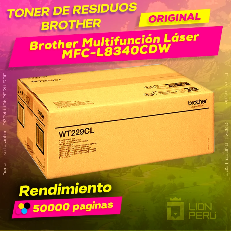 Toner de residuos Brother MFC-L8340CDW Cartucho Original