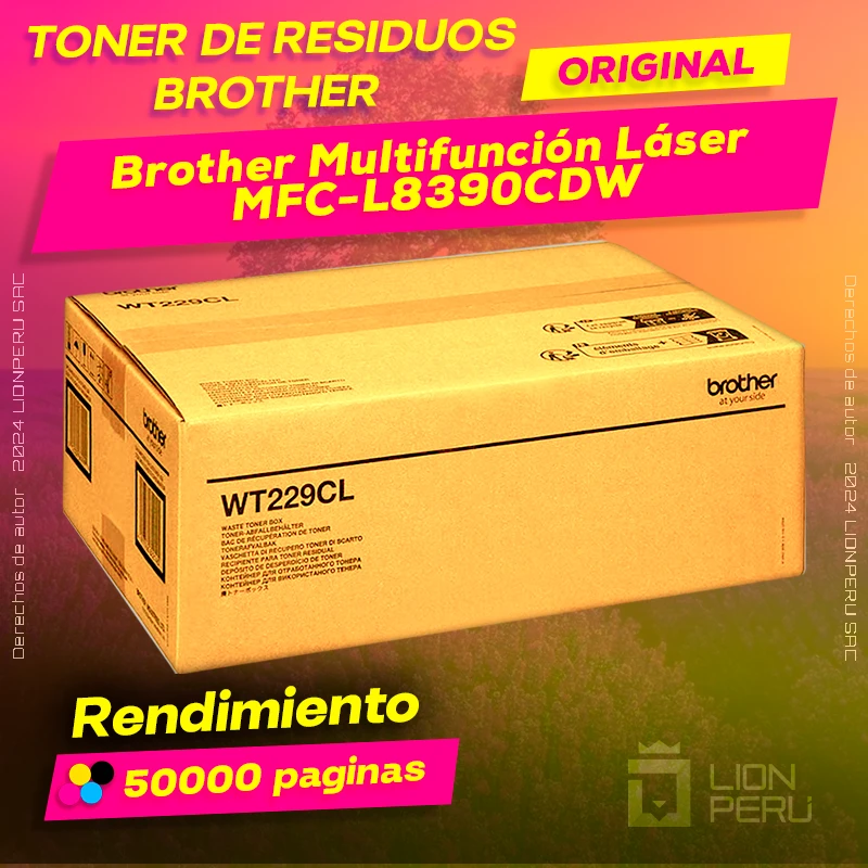 Toner de residuos Brother MFC-L8390CDW Cartucho Original