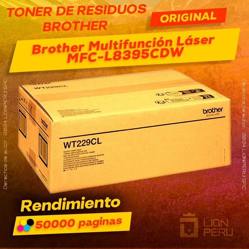 Toner de residuos Brother MFC-L8395CDW Cartucho Original