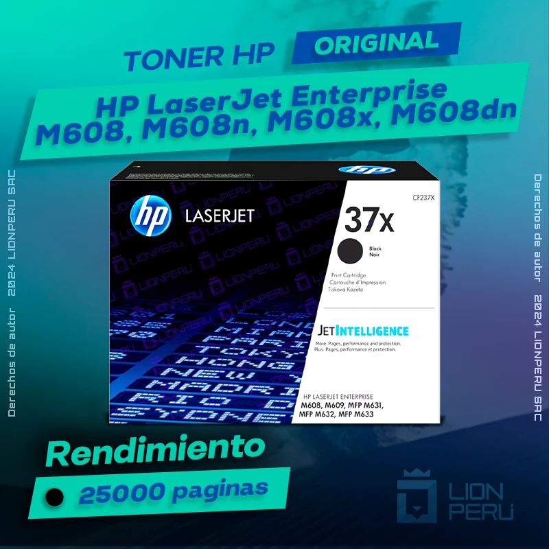 Toner HP M608, M608n, M608x, M608dn LaserJet Enterprise