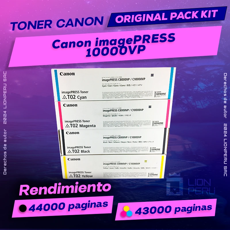 Toner Canon 10000VP Cartucho Original