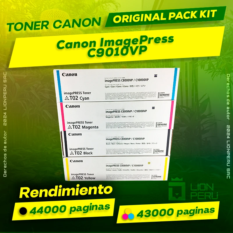 Toner Canon C9010VP Cartucho Original