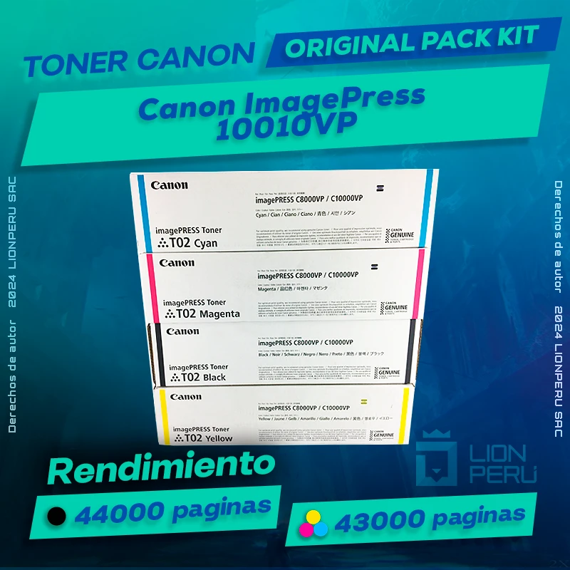 Toner Canon 10010VP Cartucho Original