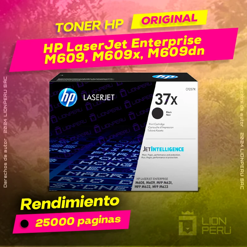 Toner HP M609, M609x, M609dn LaserJet Enterprise