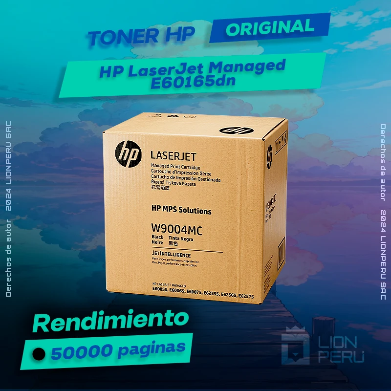Toner HP E60165dn LaserJet Managed Negro