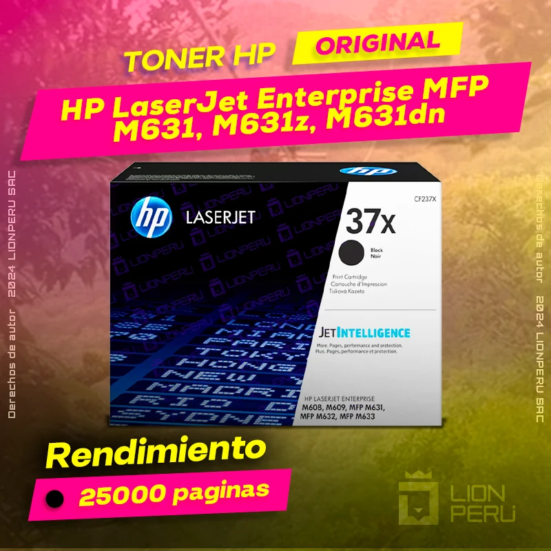 Toner HP MFP M631, M631z, M631dn LaserJet Enterprise