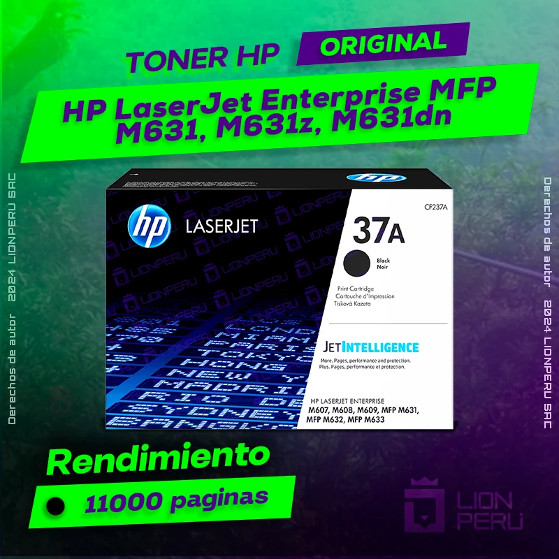 Toner HP MFP M631, M631z, M631dn LaserJet Enterprise