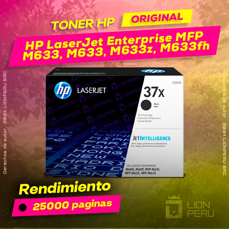 Toner HP MFP M633, M633z, M633fh LaserJet Enterprise