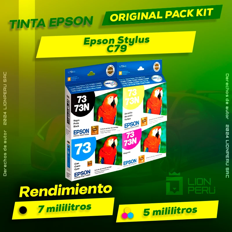 Tinta Epson C79 Stylus Cartucho de Tinta Original