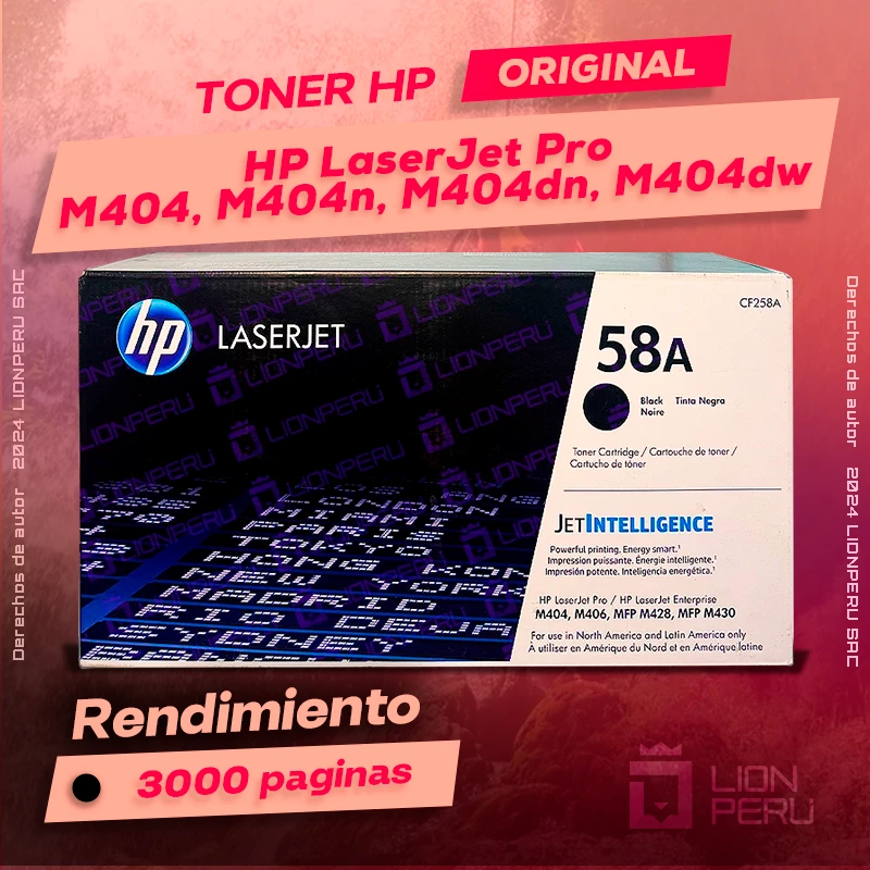 Toner HP M404, M404n, M404dn, M404dw LaserJet Pro