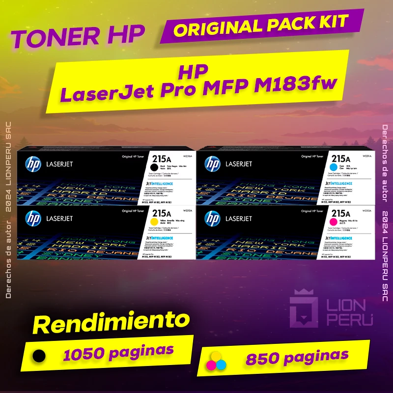 Toner HP MFP M183fw Color LaserJet Pro