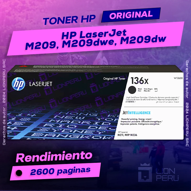 Toner HP M209, M209dwe, M209dw LaserJet Original