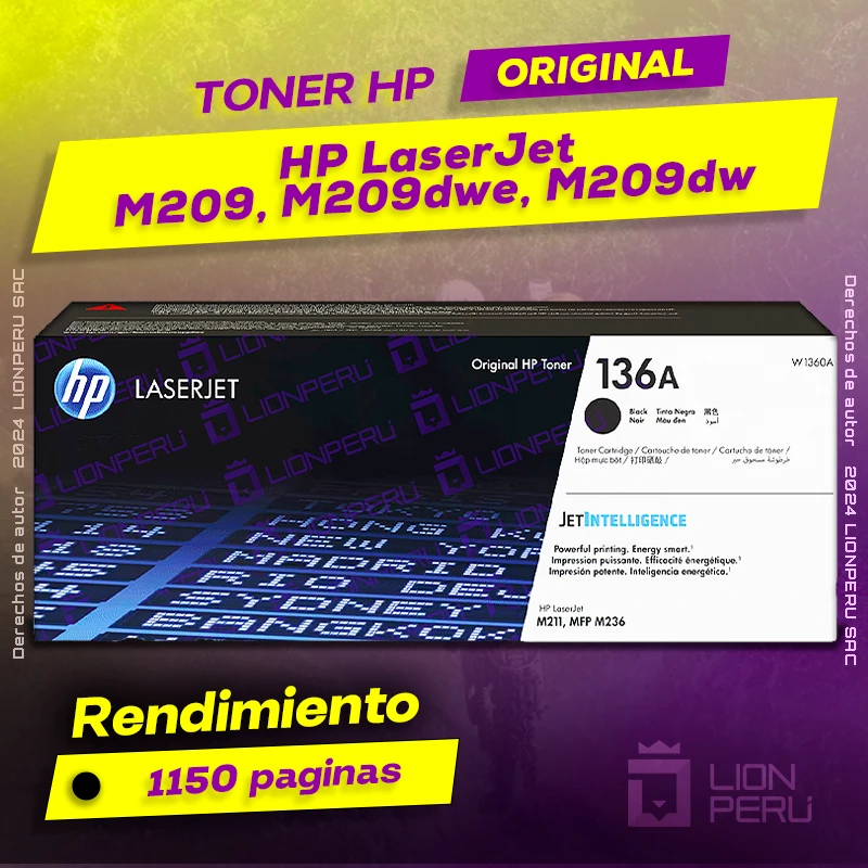 Toner HP M209, M209dwe, M209dw LaserJet Original