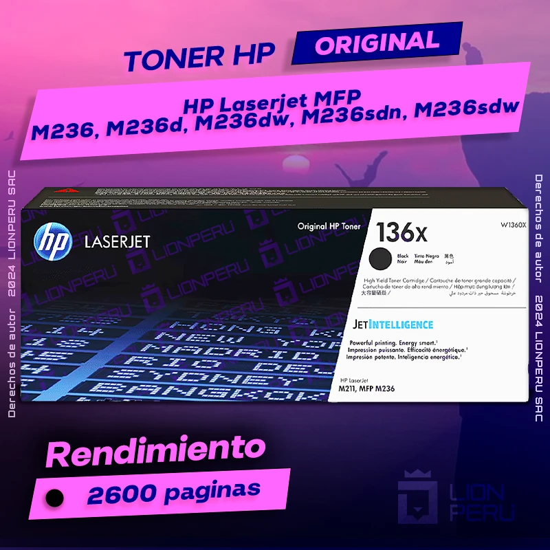 Toner HP MFP M236, M236d, M236dw, M236sdn, M236sdw Laserjet