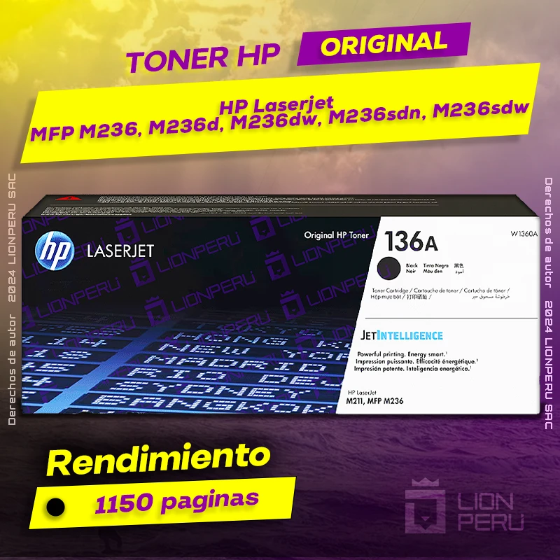 Toner HP MFP M236, M236d, M236dw, M236sdn, M236sdw Laserjet