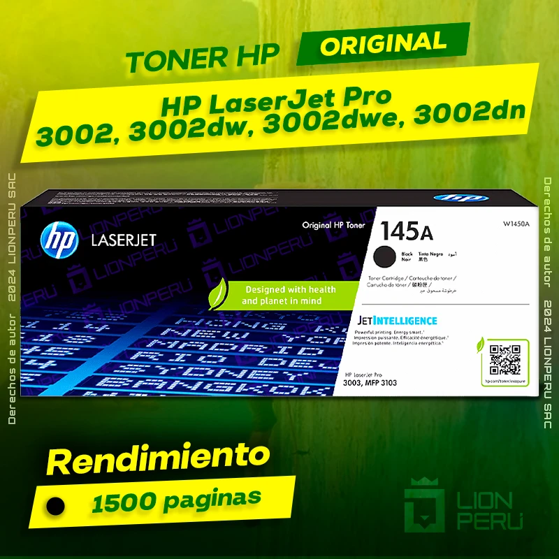 Toner HP LaserJet Pro 3002, 3002dw, 3002dwe, 3002dn