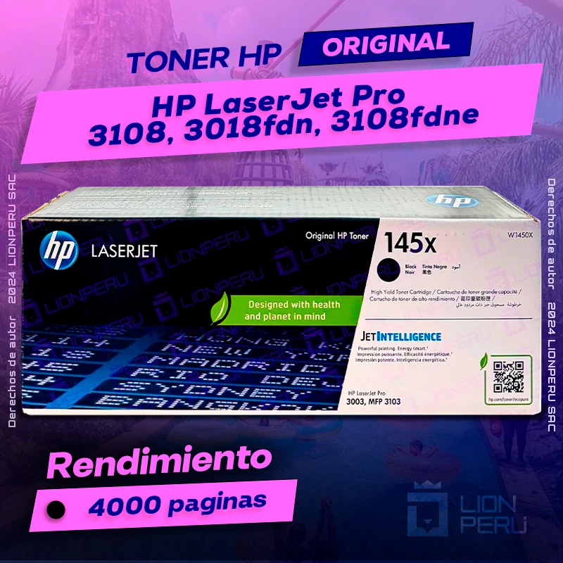 Toner HP 3108, 3018fdn, 3108fdne LaserJet Pro