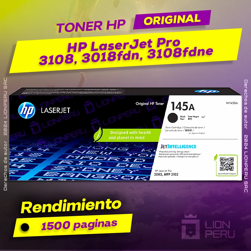 Toner HP 3108, 3018fdn, 3108fdne LaserJet Pro