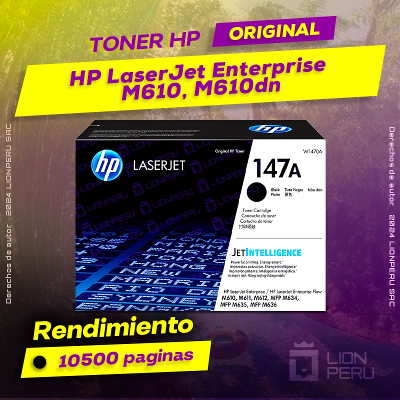 Toner HP LaserJet Enterprise M610, M610dn Original
