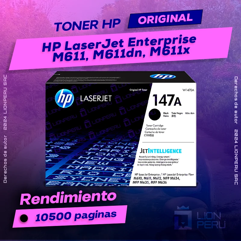 Toner HP M611, M611dn, M611x LaserJet Enterprise