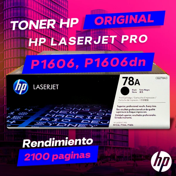 Toner HP P1606, P1606dn LaserJet MFP Dual Pack Original Cartucho Negro que ofrece un 🚀 rendimiento de 1600 páginas de impresión en color Black, Mejor Precio.