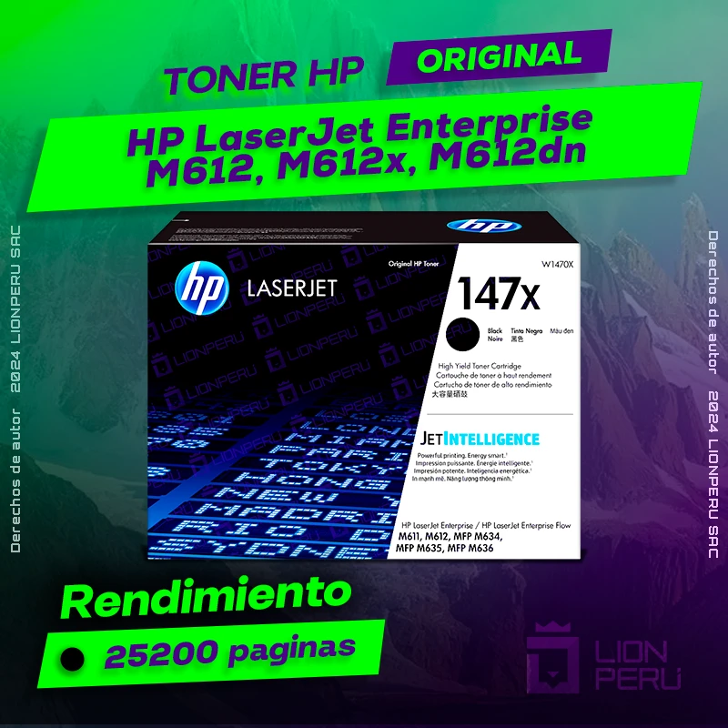 Toner HP M612, M612x, M612dn LaserJet Enterprise